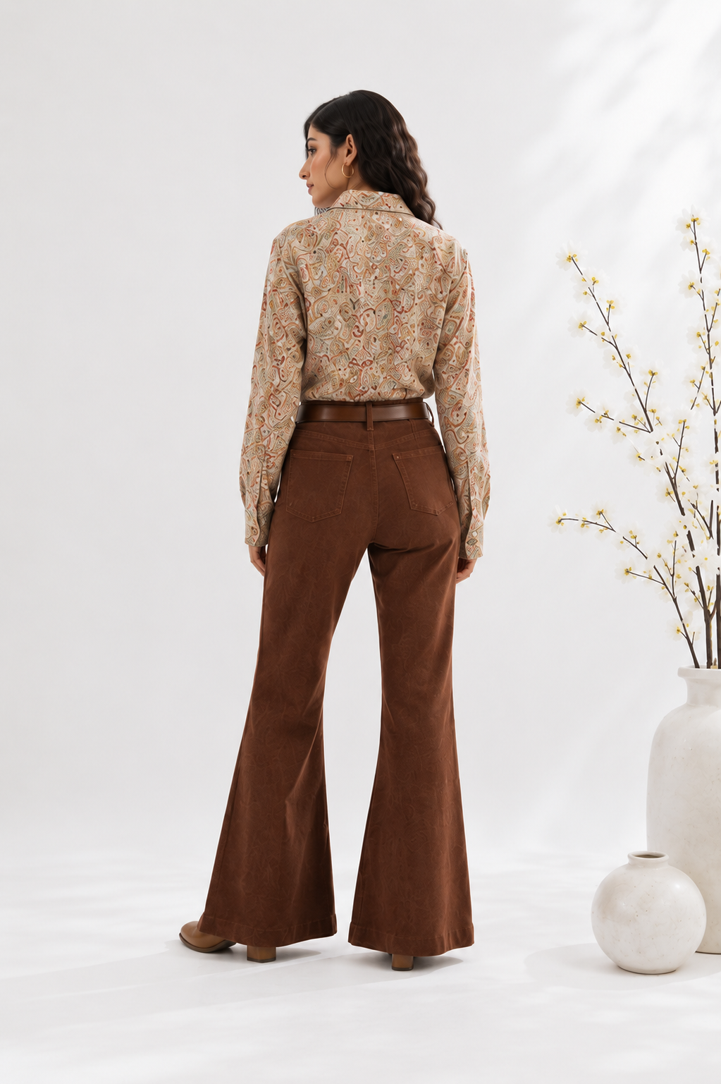 Paisley Warm Cotton Shirt