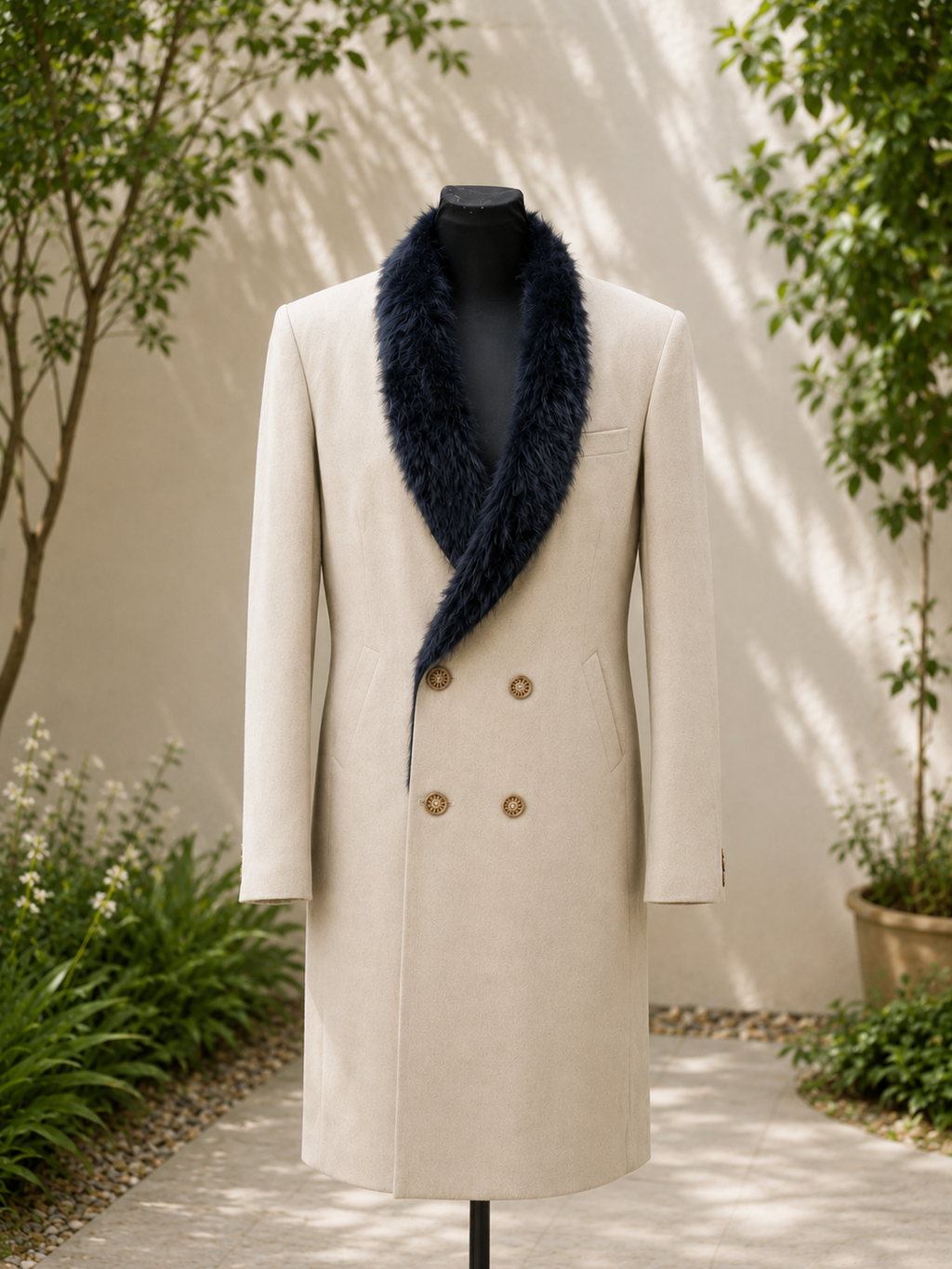 Woollen Classic Trench Coat