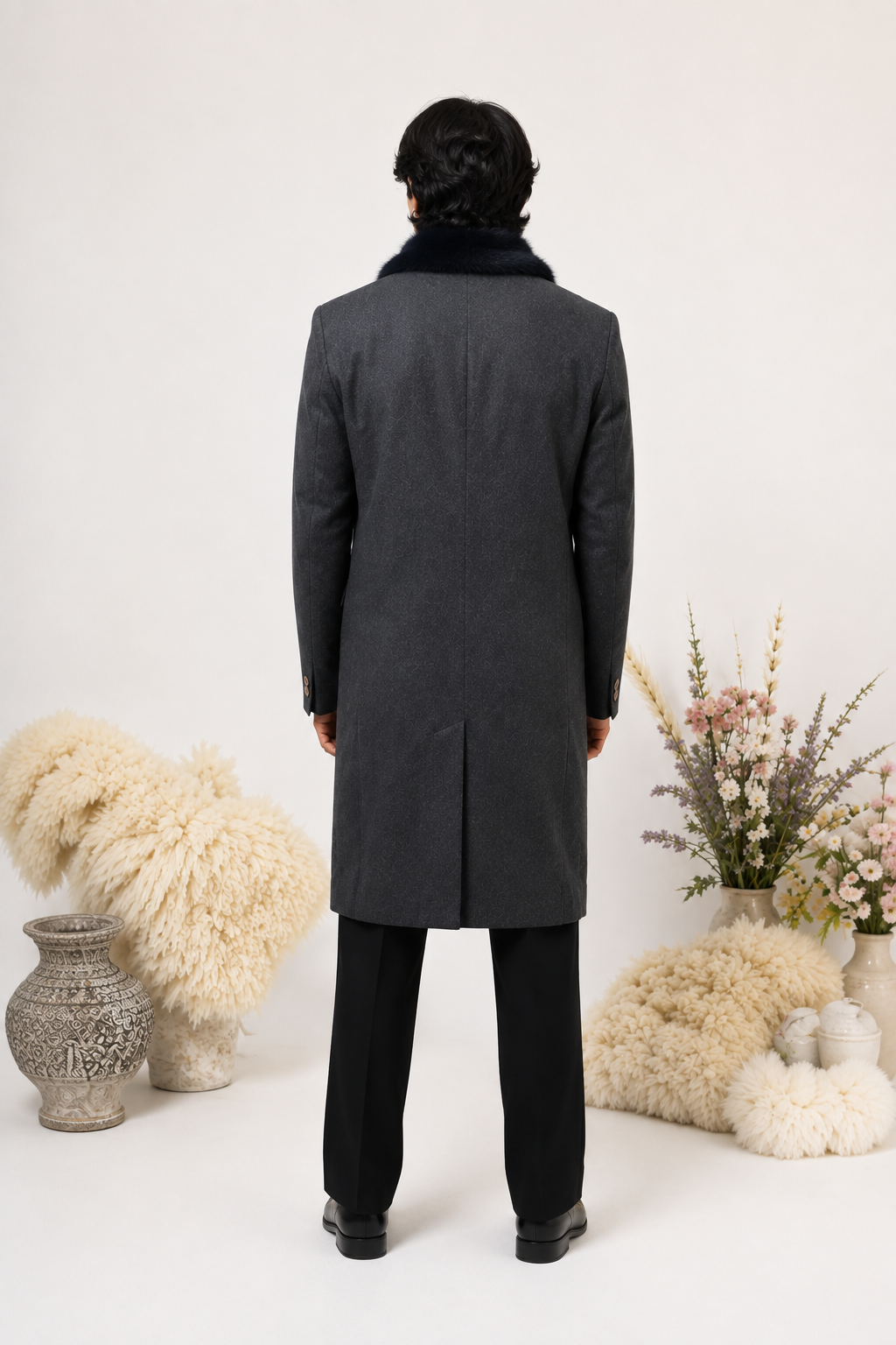 Woollen Classic Trench Coat