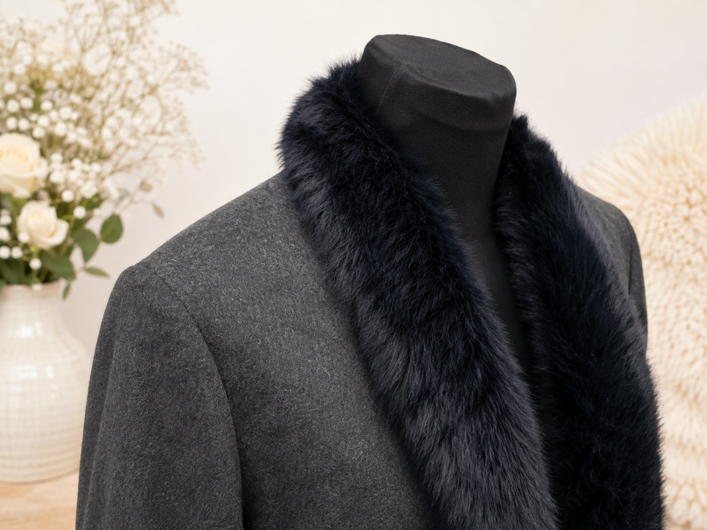 Woollen Classic Trench Coat