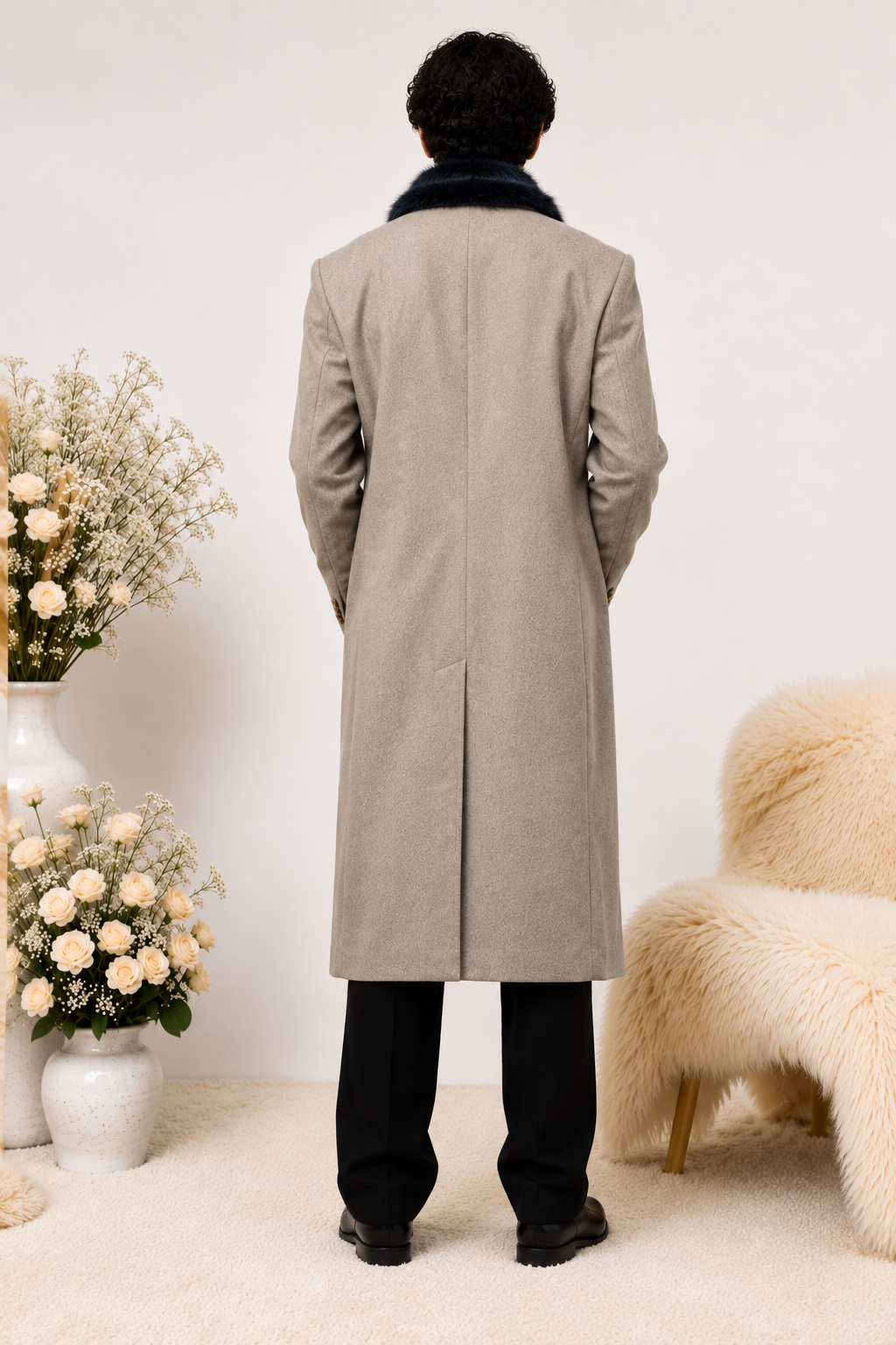 Woollen Classic Trench Coat