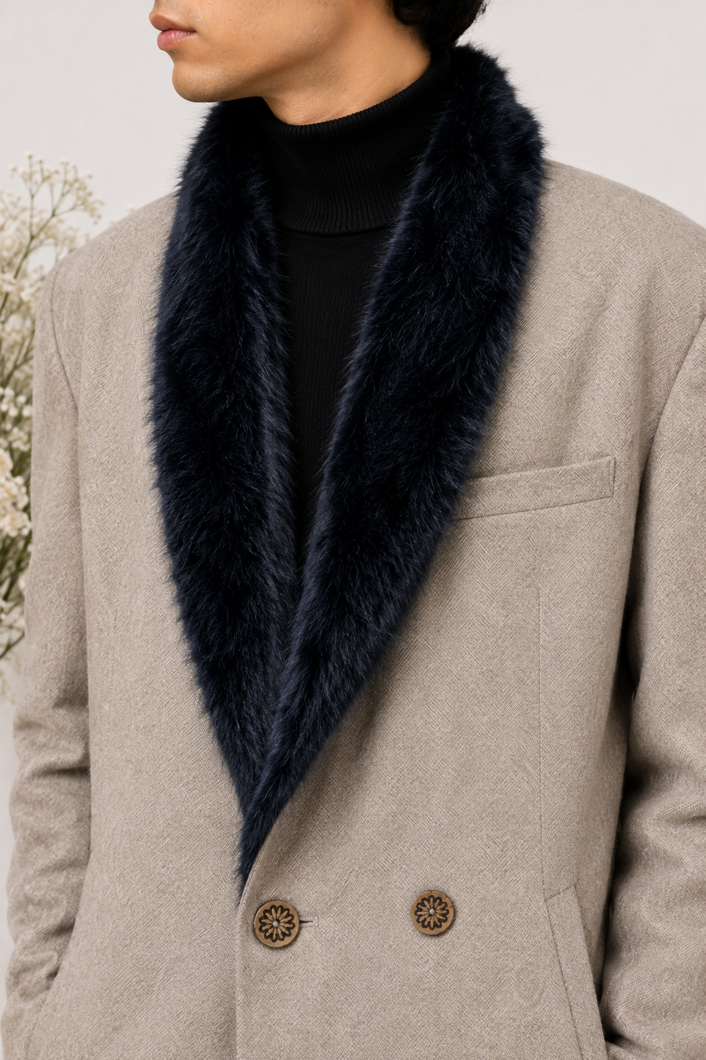 Woollen Classic Trench Coat