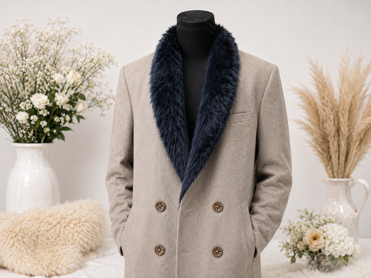 Woollen Classic Trench Coat
