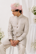Ivory Pastel Sherwani