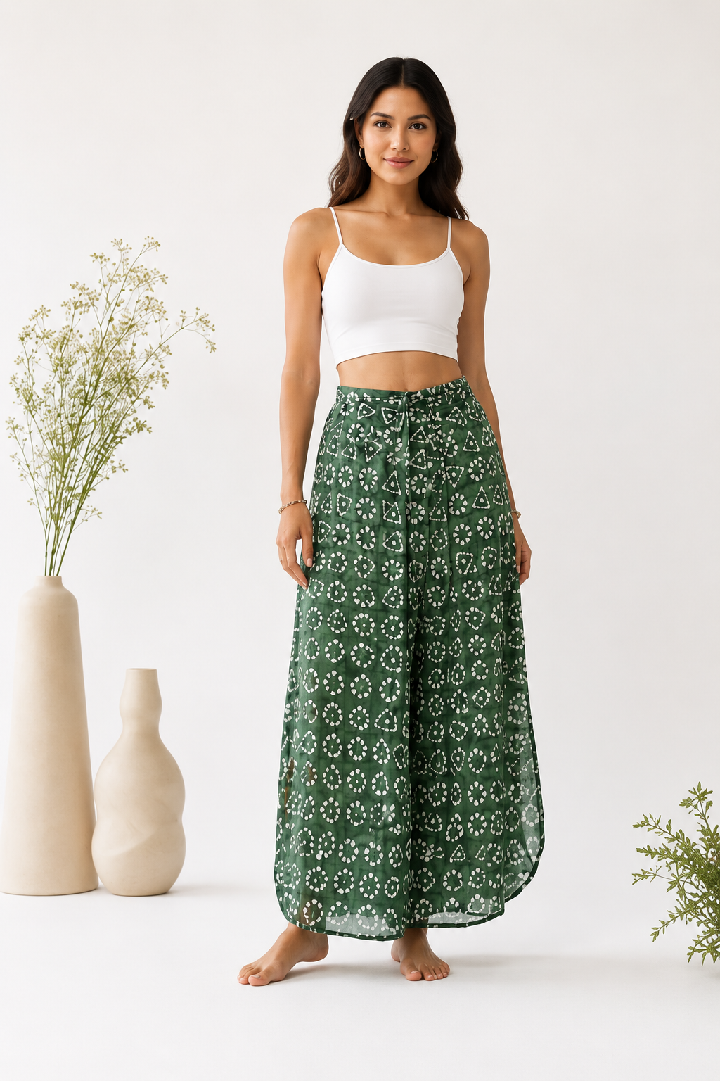 Forest Bloom Wrap Pant