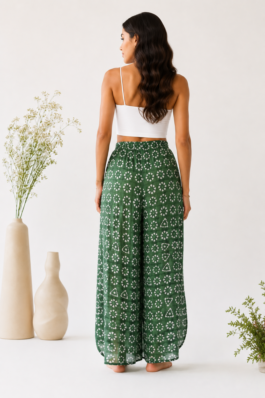 Forest Bloom Wrap Pant