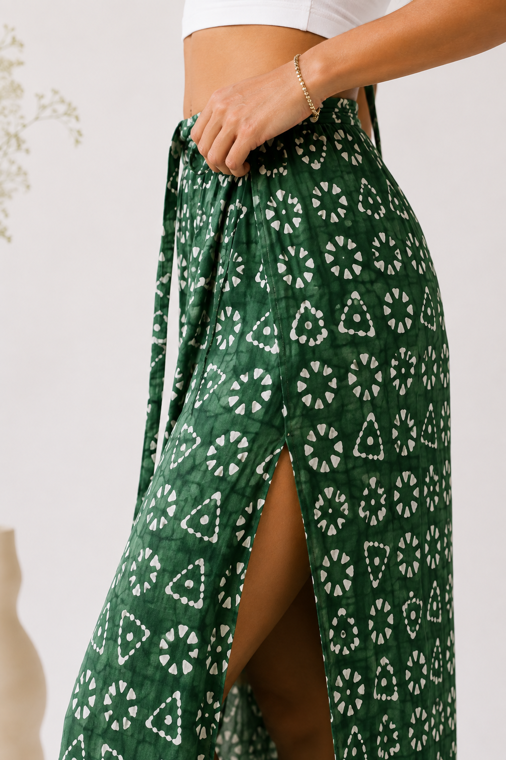 Forest Bloom Wrap Pant