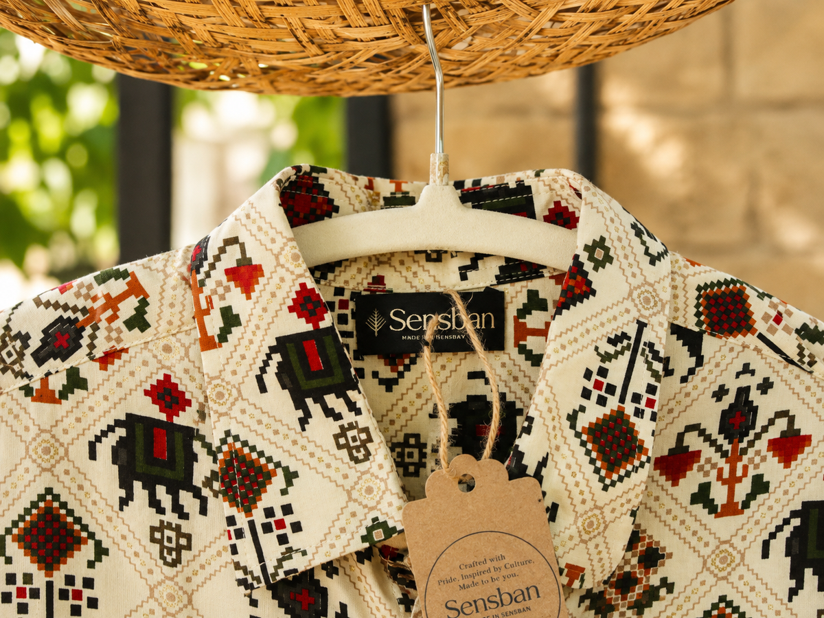 Heritage Motif Printed Shirt