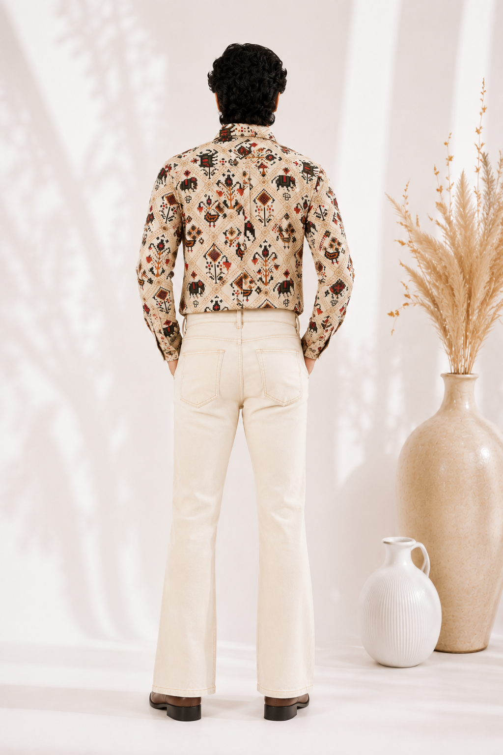 Heritage Motif Printed Shirt