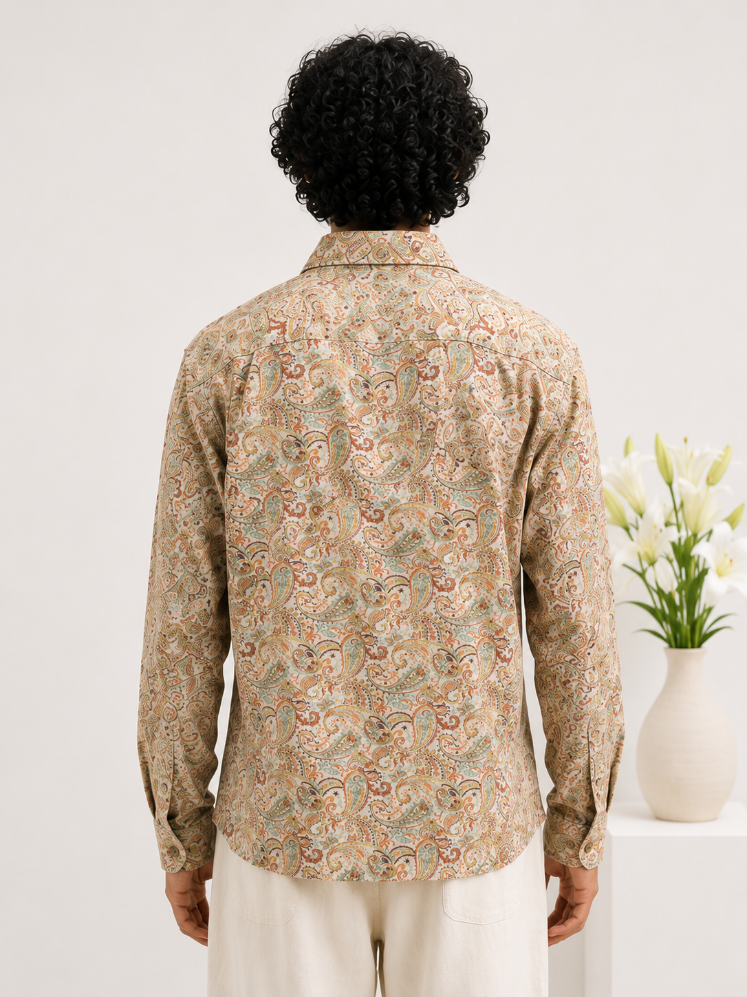 Paisley Winter Cotton Shirt