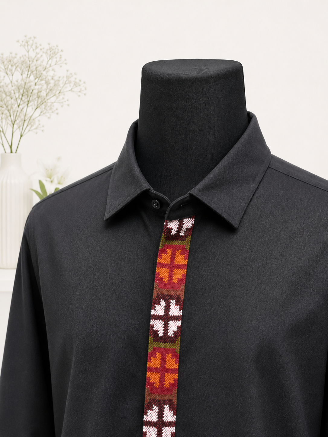 Himachali Heritage Velvet Shirt
