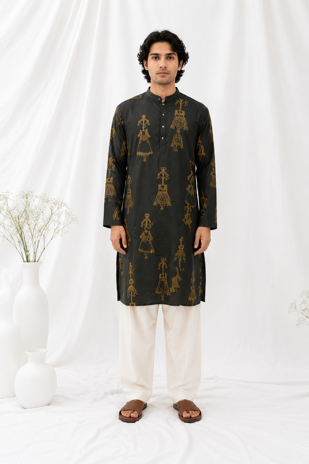 Golden Folk Kurta