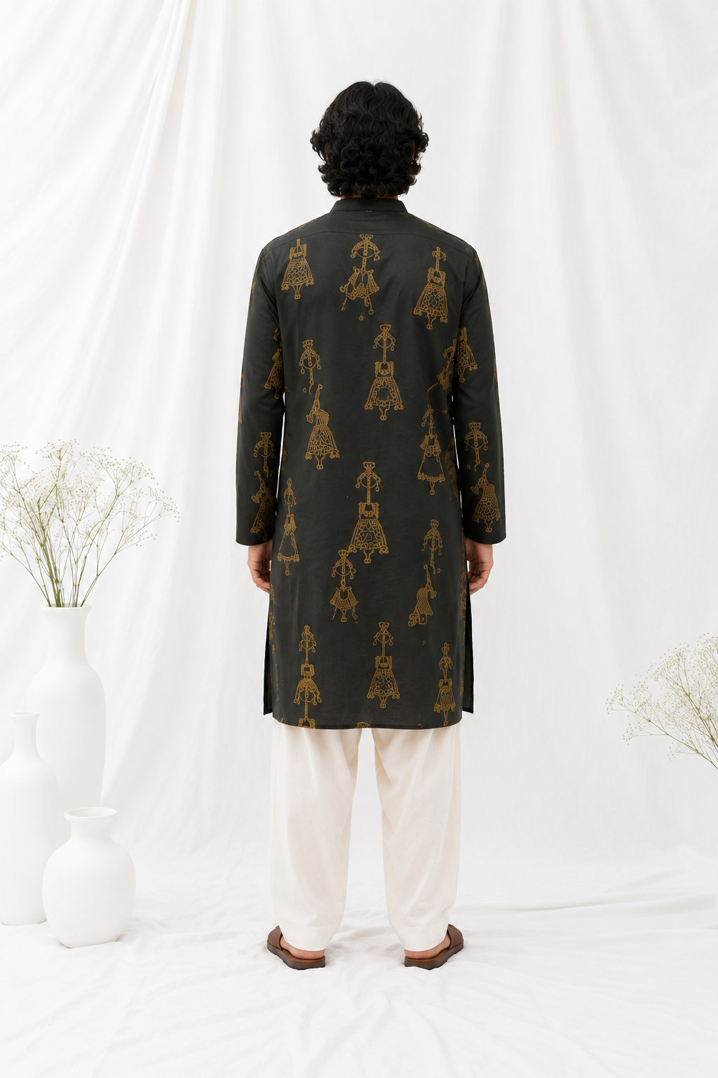 Golden Folk Kurta
