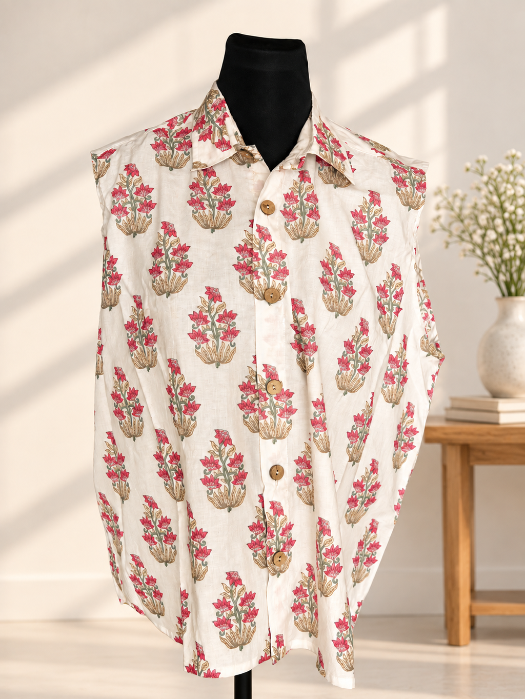 Meadow Bloom Sleeveless Shirt