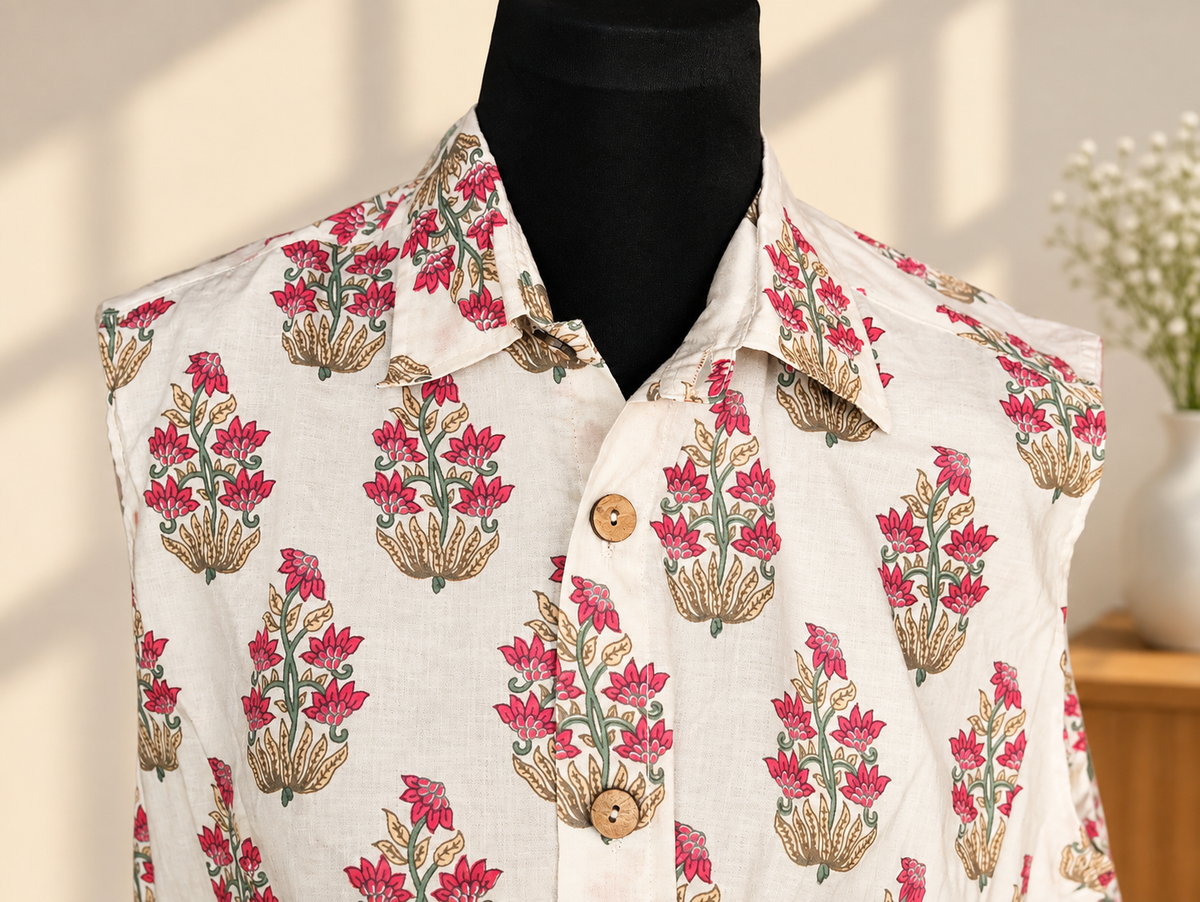 Meadow Bloom Sleeveless Shirt