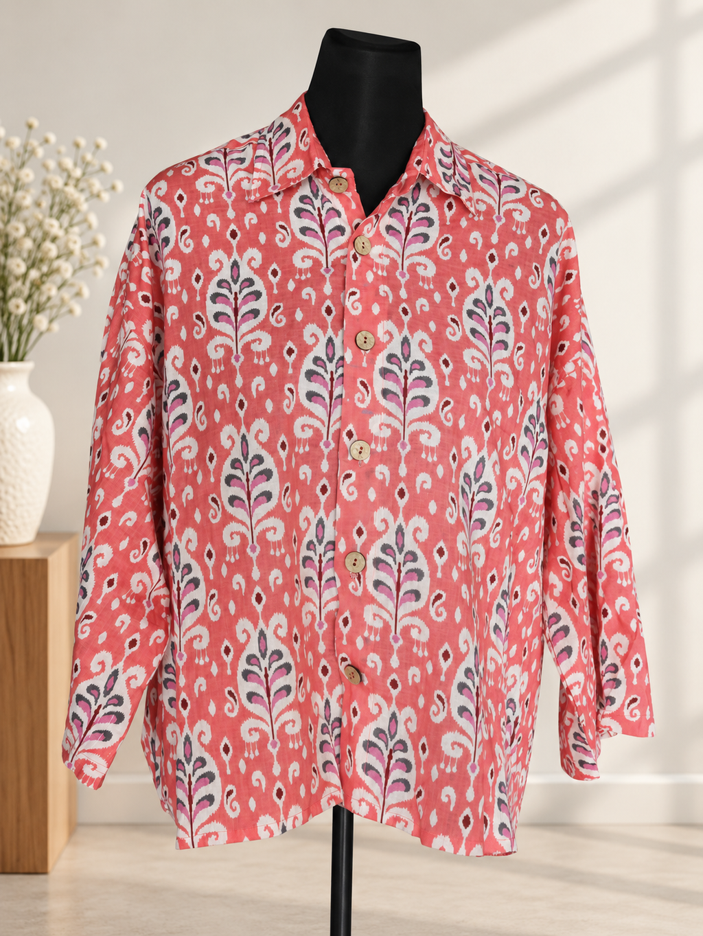 Cotton Oversized Boxy Unisex Shirt