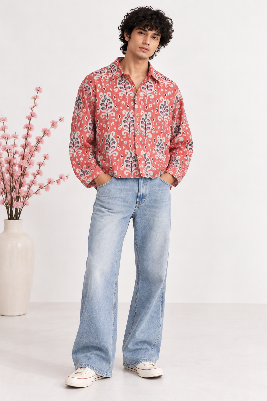 Cotton Oversized Boxy Unisex Shirt