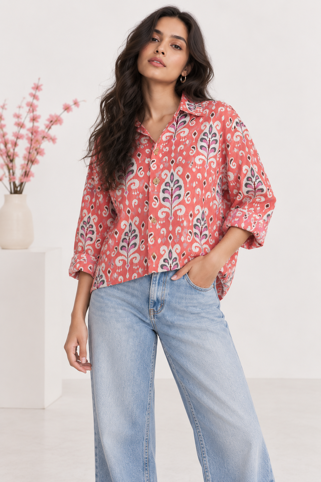 Cotton Oversized Boxy Unisex Shirt