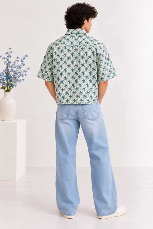 Cotton Oversized Boxy Unisex Shirt