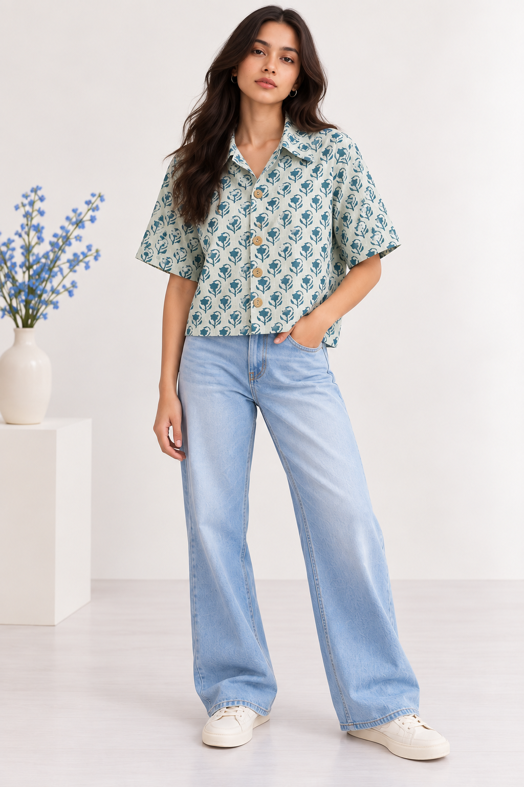 Cotton Oversized Boxy Unisex Shirt