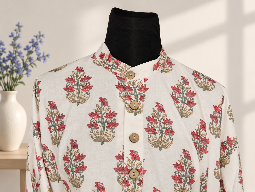 Gulbahar Cotton Kurta