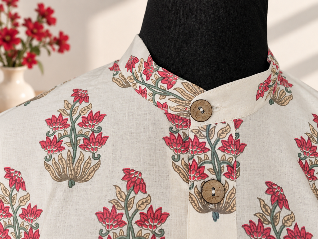 Gulbahar Cotton Kurta