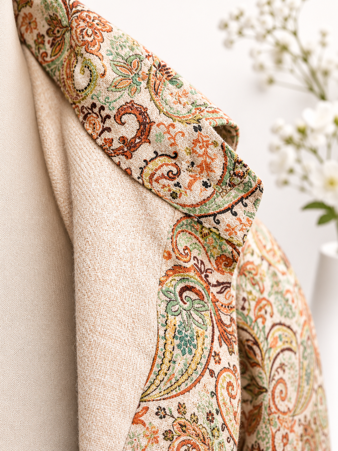 Paisley Winter Cotton Shirt